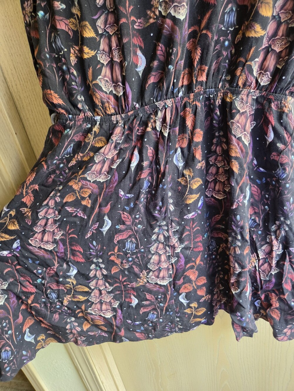 Disturbia Foxglove Mini Wrap Dress - Picture 8 of 13